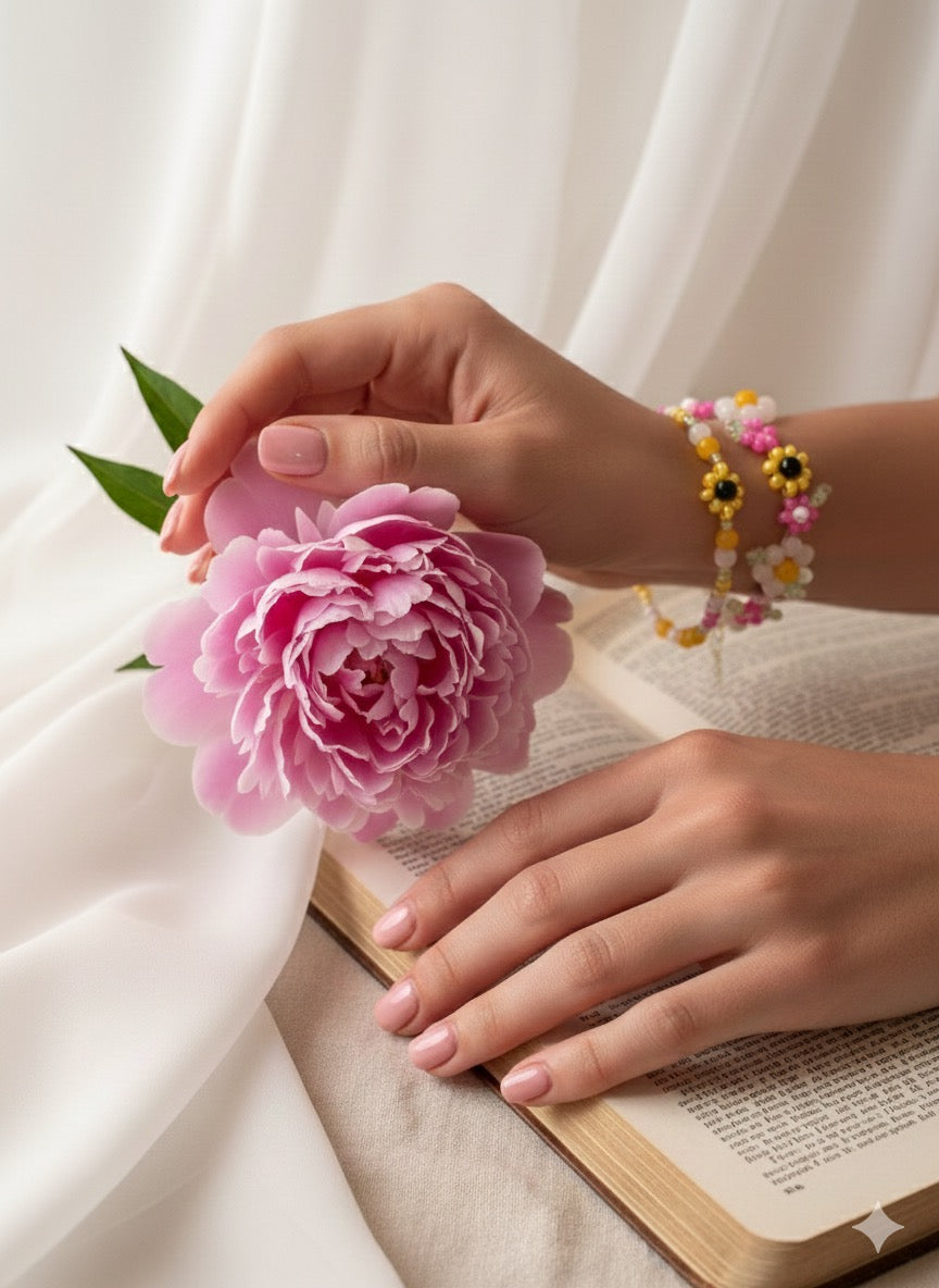Flower Garden Bracelets set.