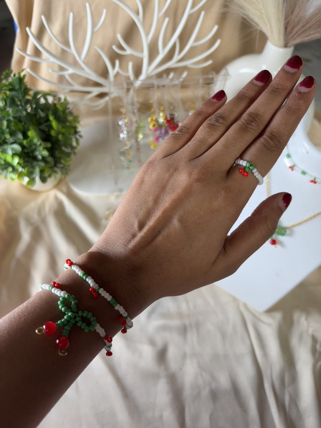 All about Cherry Bracelet Set